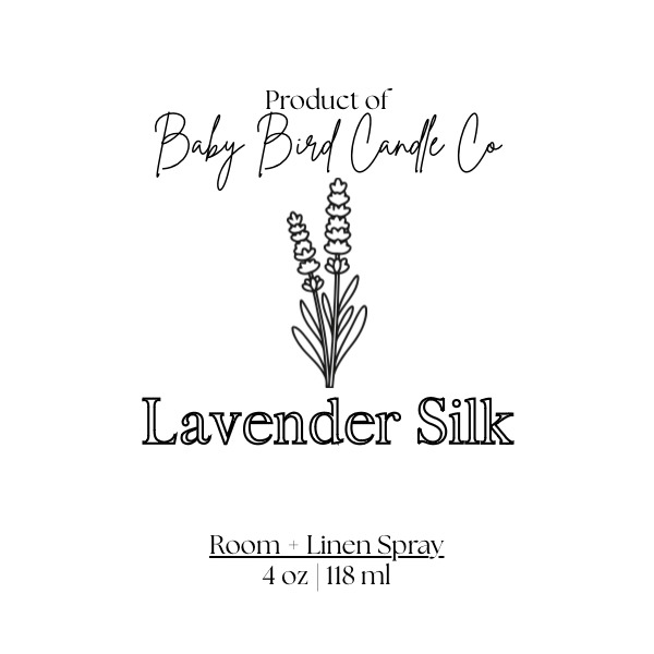 Lavender silk Room & Linen Spray