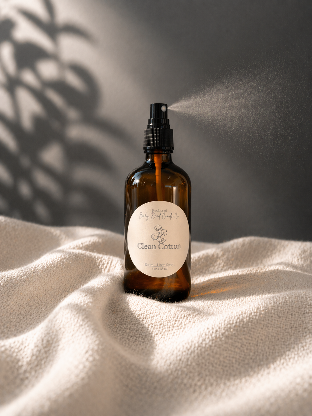 Clean cotton Room & Linen spray