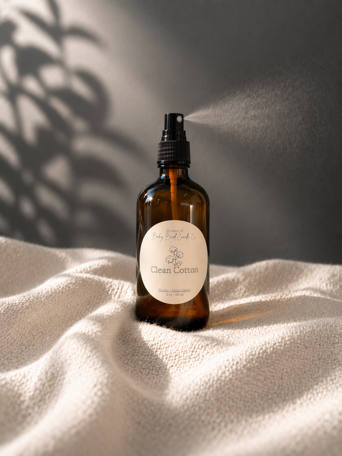 Clean cotton Room & Linen spray