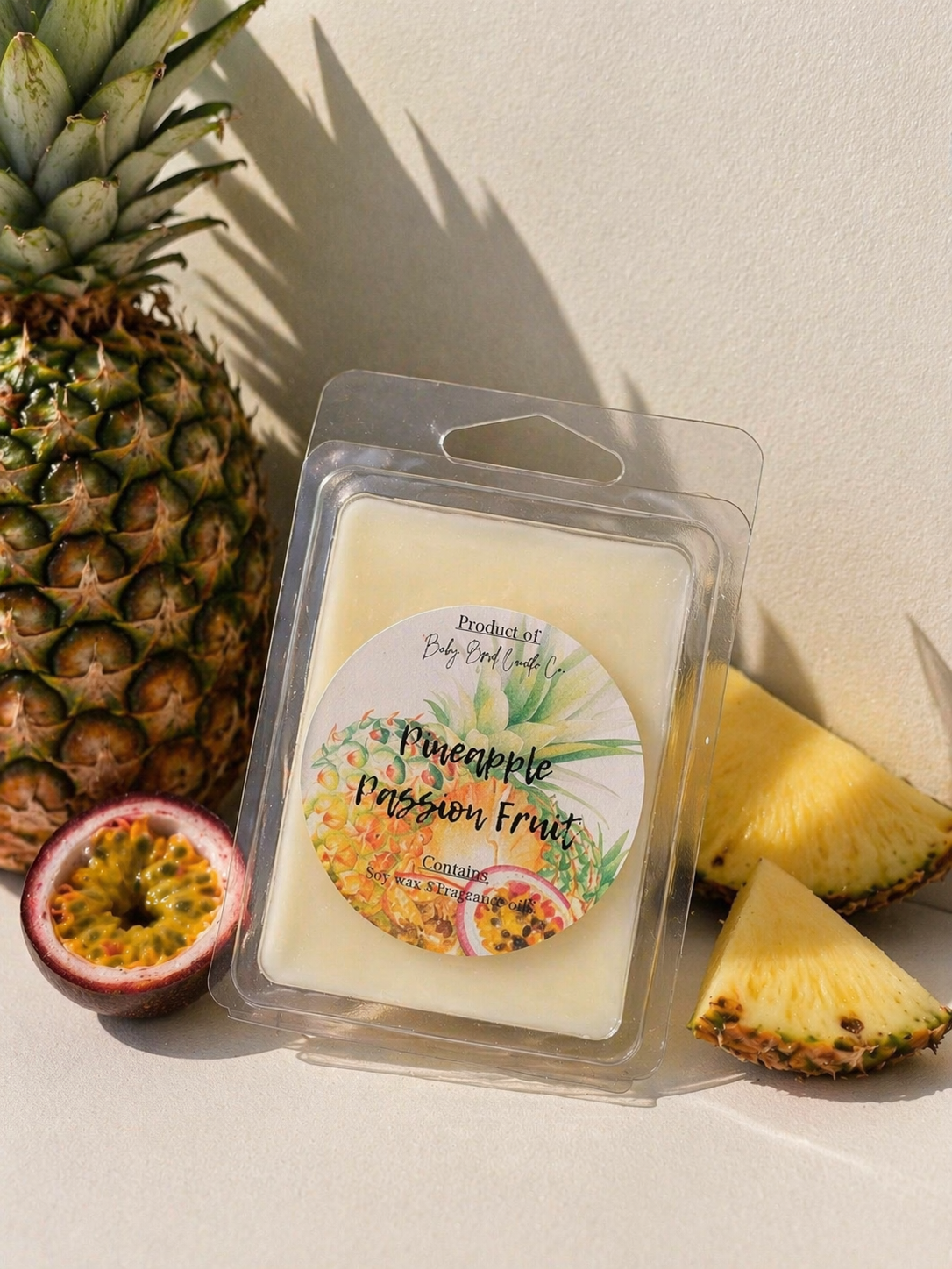 Pineapple passion fruit wax melt
