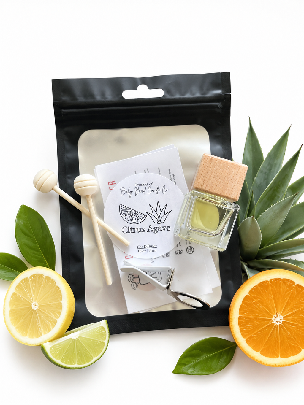 Car Reed Diffuser Citrus Agave