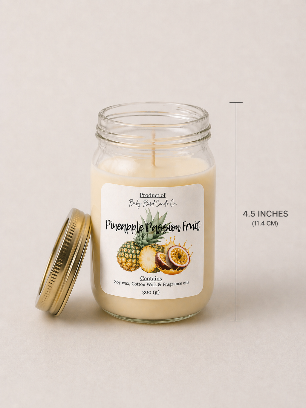 Pineapple passion fruit candle