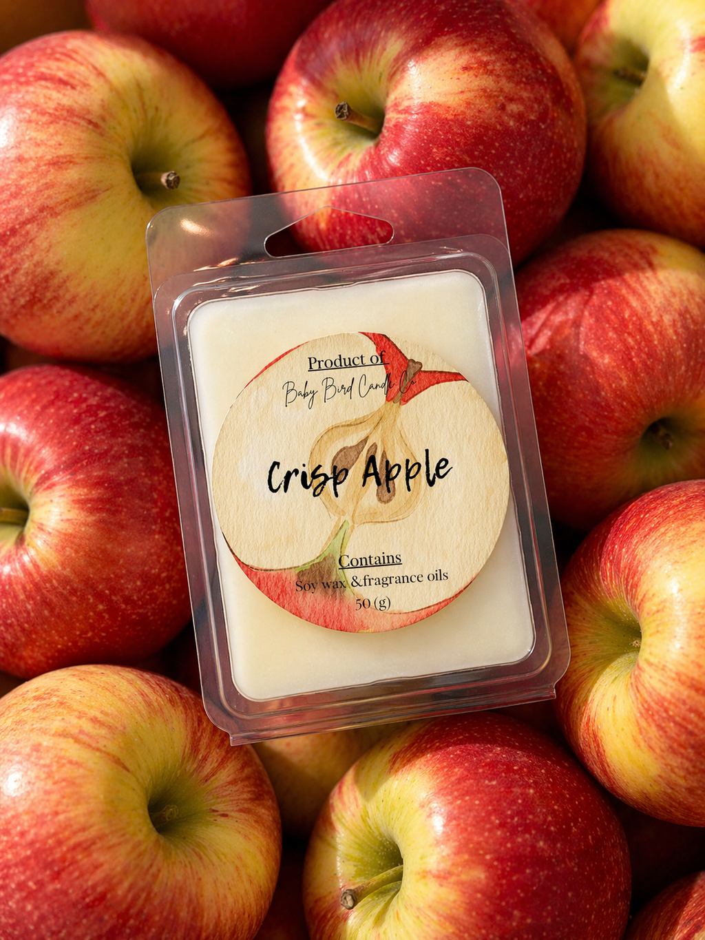 Crisp apple Wax melt