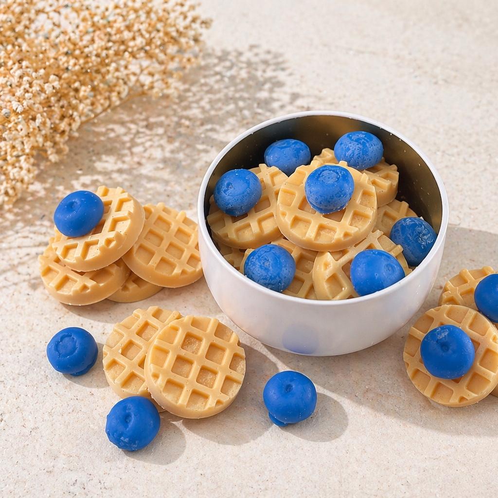 Blueberry waffle wax melts